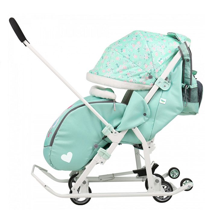 Санки-коляска Nika Disney Baby 2 — как выглядит в жизни
