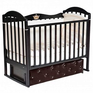 Детская кроватка Bellini Silvia Premium, универсальный маятник/ящик