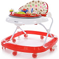 Ходунки Baby Care Sonic (Белый - Красный) — Фото