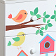 Пеленальный комод Кедр Fantasia Birds, 4 ящика фото 2
