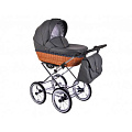 Детская коляска Lonex Retro Ecco Leder 2 в 1 (08
						
					) — Фото