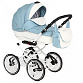 Детская коляска BeBe-Mobile Santana Ecco 2 в 1, ткань+эко-кожа (358s
						
					) — Фото