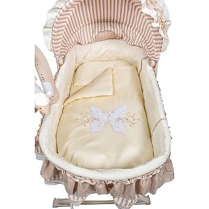 Набор постели в люльку Kids Fashion Butterflies, 6 предметов