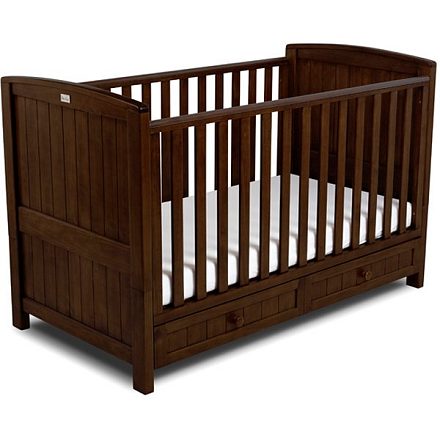 Детская кроватка Silver cross Cot Bed Espresso, ящик