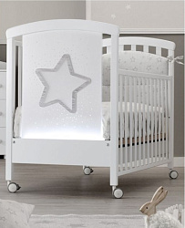 Детская кроватка Erbesi Star LED