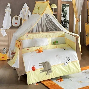 Комплект постельного белья Kidboo My Animals 6 предметов