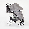 Детская прогулочная коляска XO KID Steam (Dark grey
						
					) — Фото