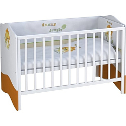 Детская кроватка Polini Basic Джунгли