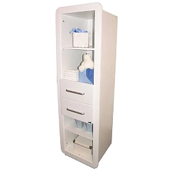 1127 HR Высокий комод BIANCO