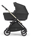Детская коляска Inglesina Electa System Duo 2 в 1 на шасси Electa Iridium Black (AA52P0UPB + AE50P0002 UPPER BLACK
						
					) — Фото