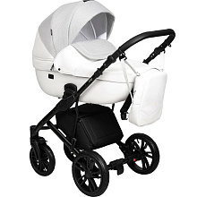 Детская коляска Indigo Mio 2 в 1, экокожа