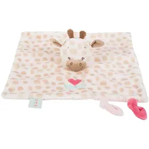 Мягкие игрушки Nattou Doudou Charlotte & Rose Жираф и Слоник 655132, 655125