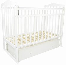 Детская кроватка Indigo Милана New+, маятник/ящик