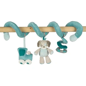 Мягкие игрушки Nattou Toy spiral Наттоу Той спираль Gaston & Cyril Лошадка и Собачка 531214