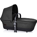 Коляска-люлька для новорожденного Cybex Priam Lux, шасси City Light Chrome (Black Beauty
						
					) — Фото
