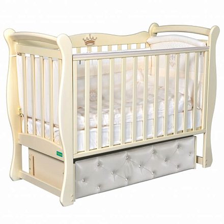 Детская кроватка Palermo Ariel Premium, универсальный маятник/ящик
