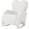 Кресло-качалка Micuna Wing Love White (Leatherette white искусственная кожа) — Фото