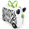 Детская каталка-чемодан Trunki (Zebrа Zimba - Зебра Зимба) — Фото