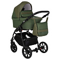 Детская коляска Pituso Nino 2 в 1 (3016/1 Olive + Кожа Olive
						
					) — Фото