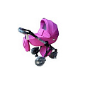 Детская коляска Adamex Luciano 2 в 1 (Y106 розовый
						
					) — Фото