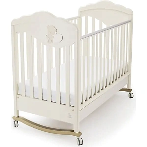 Детская кроватка Italbaby Gold с декором Love
