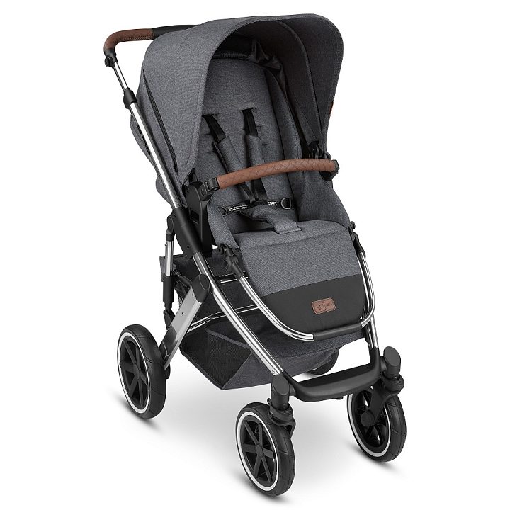 Детская коляска ABC-Design Salsa 4 Air 2023 2 в 1 на серебряной раме — как выглядит в жизни