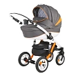 Детская коляска Adamex Barletta Rainbow Collection 2 в 1 - Фото