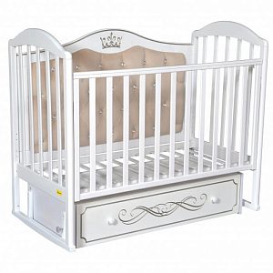 Детская кроватка Luciano Paola Elegance Premium, универсальный маятник/ящик