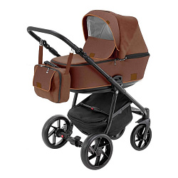 Детская коляска BeBe-Mobile Gusto Deluxe 2 в 1, эко-кожа