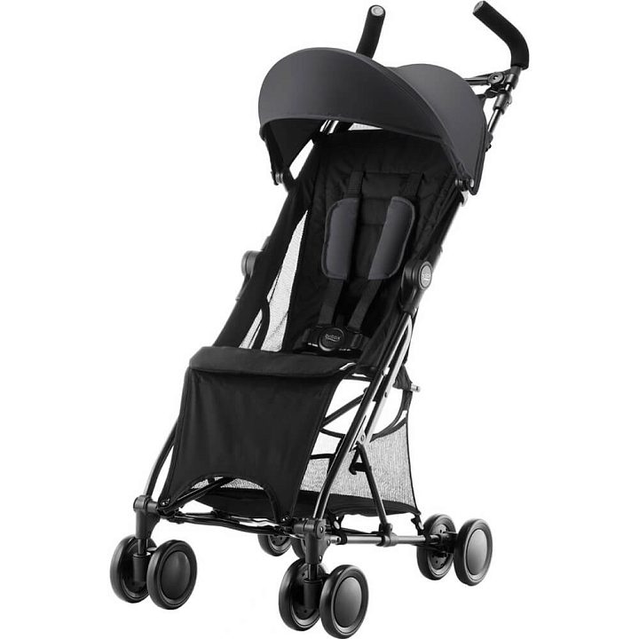 Детская прогулочная коляска Britax Holiday Cosmos Black — как выглядит в жизни