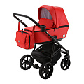 Детская коляска BeBe-Mobile Gusto Deluxe 2 в 1, эко-кожа (GU116 (красная эко-кожа)
						
					) — Фото