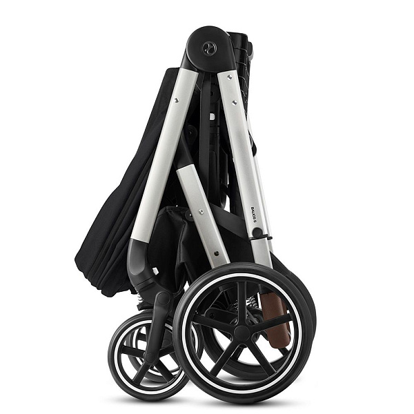 Детская прогулочная коляска Cybex Balios S Lux на серебряной раме фото 8