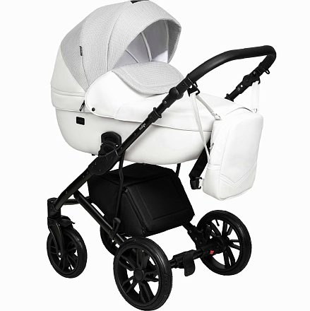 Детская коляска Indigo Mio 2 в 1, экокожа
