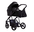 Детская коляска Bebetto Flavio 2 в 1 на черной раме (10 черный
						
					) — Фото