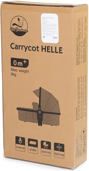 Детская коляска Mr Sandman Helle GS 2 в 1 фото 25