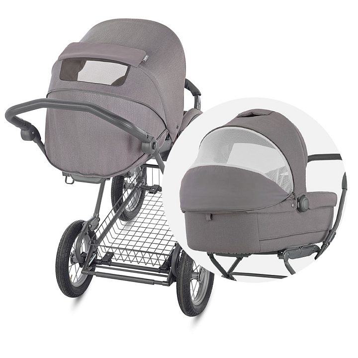 Детская коляска Inglesina Sofia System Duo 2 в 1 на шасси Ergo Bike — как выглядит в жизни