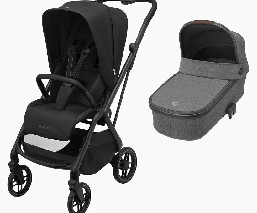 Детская коляска Maxi-Cosi Leona + Oria 2 в 1 — как выглядит в жизни