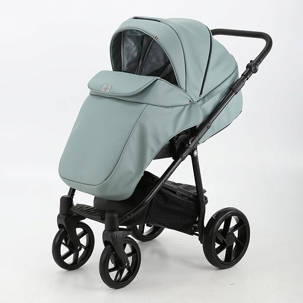 Детская коляска BeBe-Mobile Gusto Deluxe 3 в 1, эко-кожа фото 2