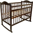 Детская кроватка PloomaBaby Паолина, колеса + качалка - Фото