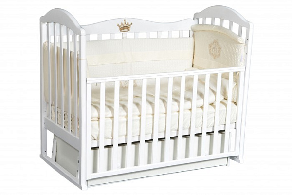 Детская кроватка Антел Anita 9, универсальный маятник фото 2