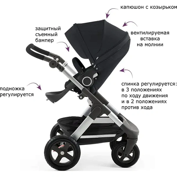 Детская коляска Stokke Trailz 2 в 1 фото 2