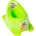 Нескользящий детский горшок Tega Baby Сафари (Green - Зеленый) — Фото