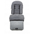 Демисезонный конверт в коляску Valco Baby Snug (Grey Marle
						
					) — Фото