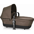 Коляска-люлька для новорожденного Cybex Priam Lux, шасси All Terrain Chrome (Cashmere Beige
						
					) — Фото