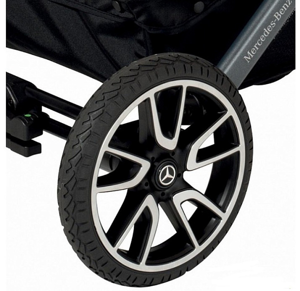 Детская коляска Hartan Mercedes Benz Avantgarde GTX 2 в 1 на серой раме фото 8