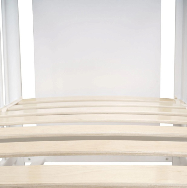 Детская кроватка Indigo Happy Friends, колесо/качалка фото 8