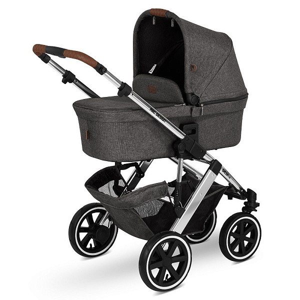 Детская коляска ABC-Design Salsa 4 Air 2 в 1 на серебряной раме фото 3