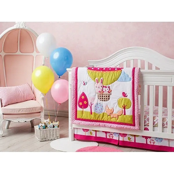 Комплект в кроватку Giovanni Shapito Jolly Balloon Джованни Шапито Джолли Балун, 7 предметов фото 1