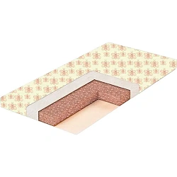 СM-6 Матрас кокосовый в детскую кроватку Bambola Coir Mix 6 см, бязь  60х120