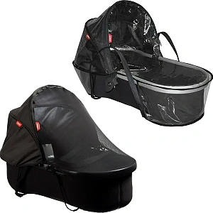 Комплект дождевик и москитка для блоков Phil and Teds Peanut / Snug Carrycot